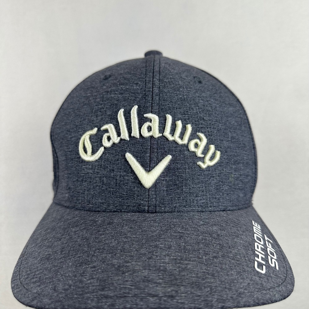 Callaway Golf Hat Mens OS Gray Chrome Soft Apex Paradym Odyssey Sporty Cap